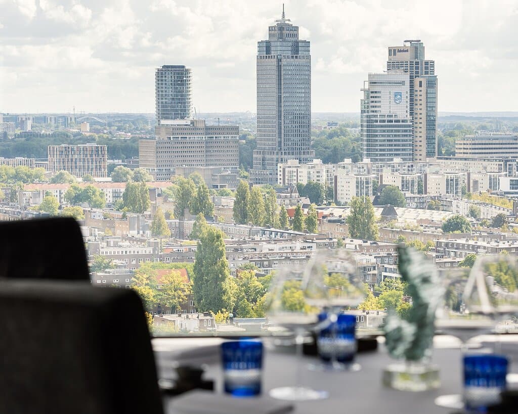 Hotel Okura Amsterdam - Ciel Bleu Restaurant 