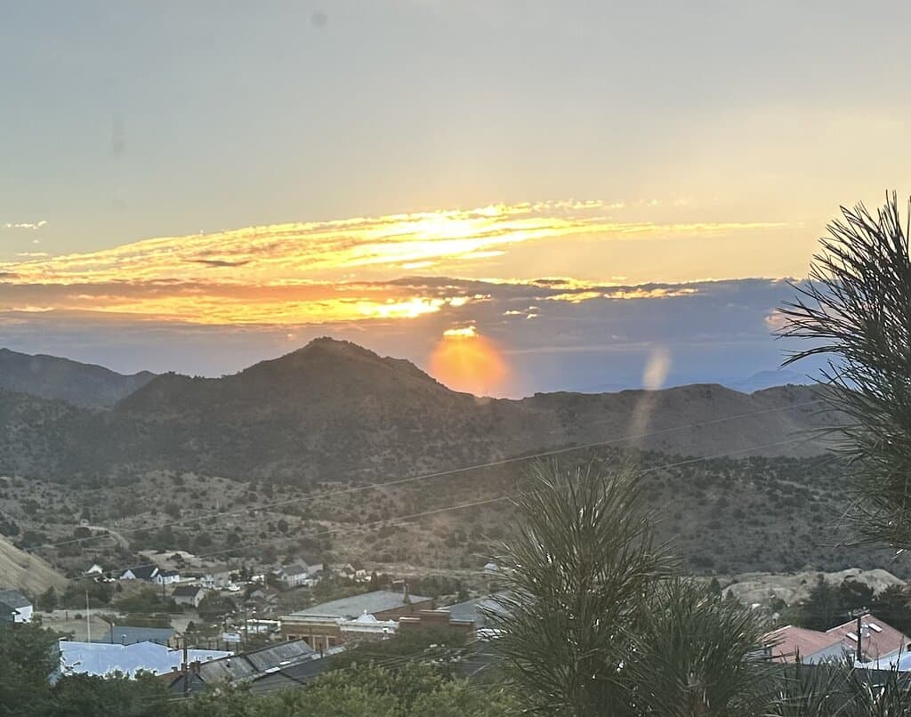 View of Virginia City from A Street