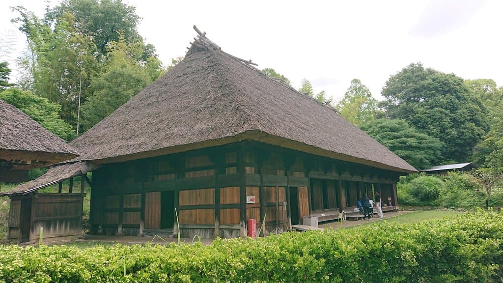 日向椎葉の民家