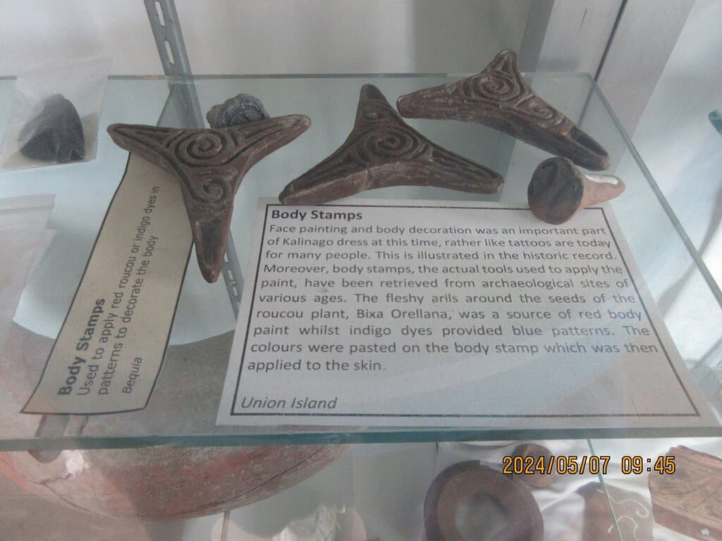 Amerindian body stamps