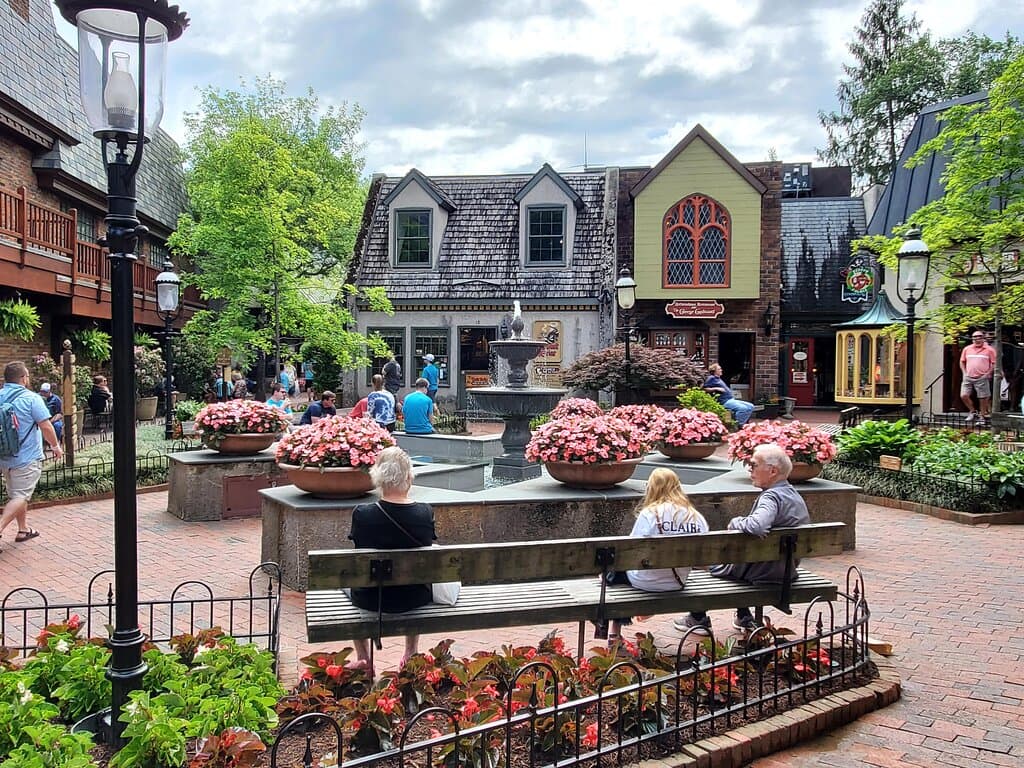 The Village Shops in Downtown Gatlinburg Tennessee! 27 Unique boutiques, eateries and attractions waiting to welcome you to shop, dine and have fun in our quaint Old World style village. No visit to Gatlinburg is complete without making memories and pictures next to our famous water fountain or in our authentic telephone booth. Visit online at https://thevillageshops.com/ and follow us on Facebook at https://www.facebook.com/TheVillageGatlinburg/