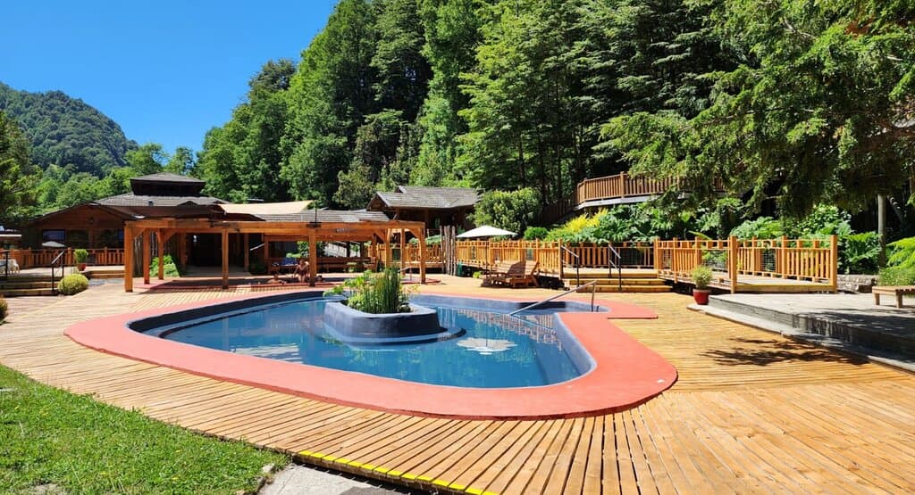 Piscina exterior Termas Quimey - Co
