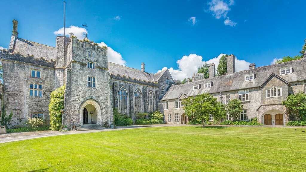 The beautiful Dartington Hall