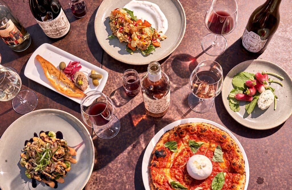 Enjoy our seasonal California-inspired dishes, perfectly paired with our Folktale wines.