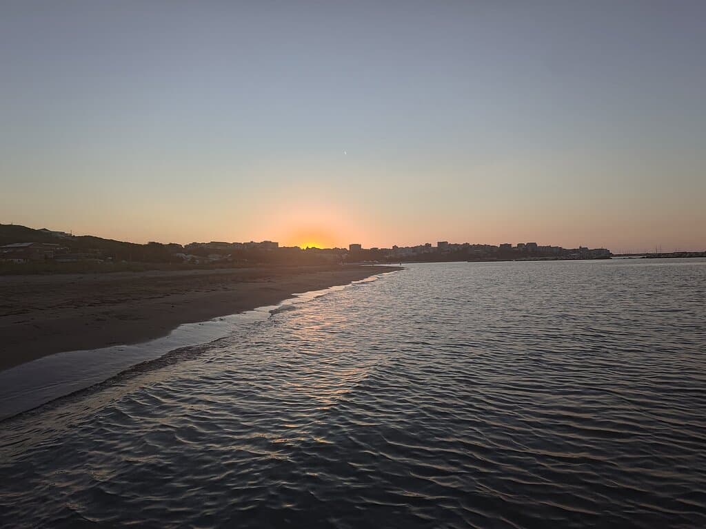 Tramonto Spiaggia di Rio Vivo 