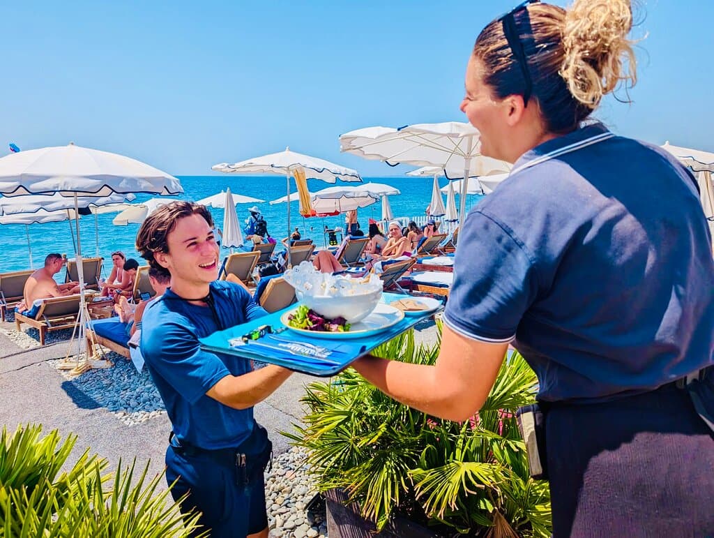 le Fritp Royal à la Plage n Nice Beau Rivage 