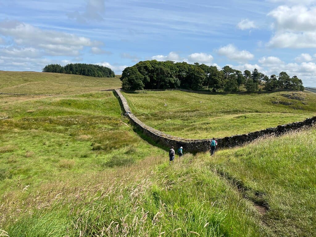 Long line of Wall
