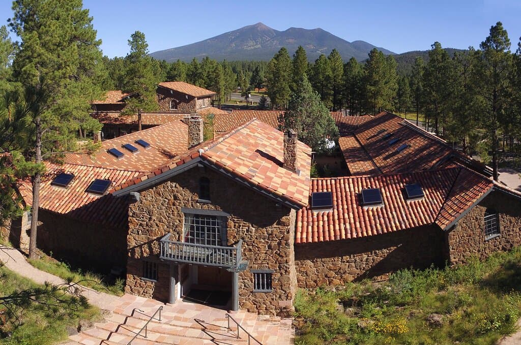 The Museum of Northern Arizona sits at the base of the San Francisco Peaks in Flagstaff on the road leading to the Grand Canyon.