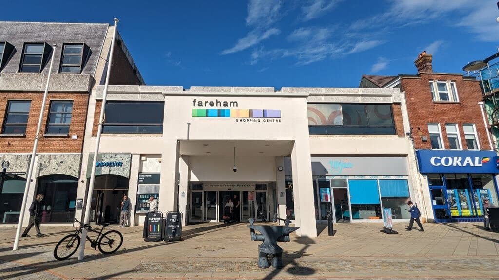 One of four entrances