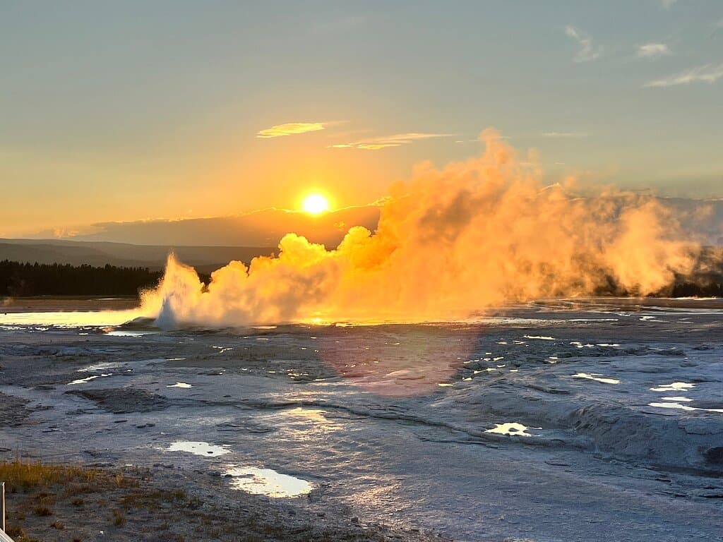 Lower Geyser Basin Yellowstone National Park
