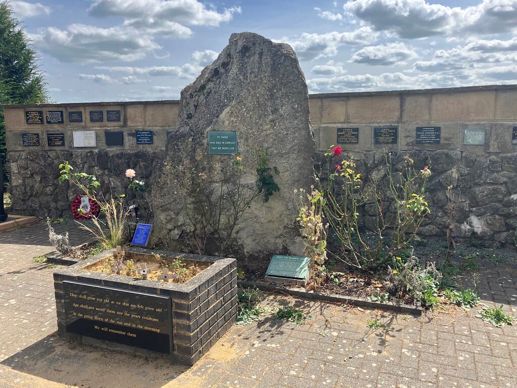 3.  The Allied Air Forces Memorial Garden, Spitfire & Hurricant memorial Museum, Manston, Kent (August 2024)