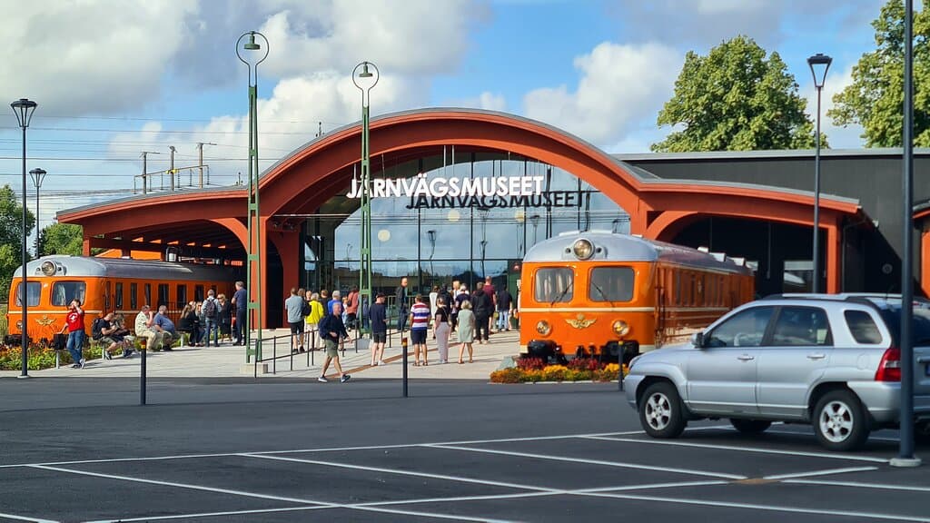 Järnvägsmuseet i Gävle, ny entré