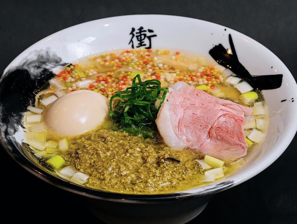 牡蠣塩ラーメン
