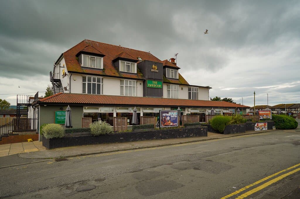 Outside front of pub