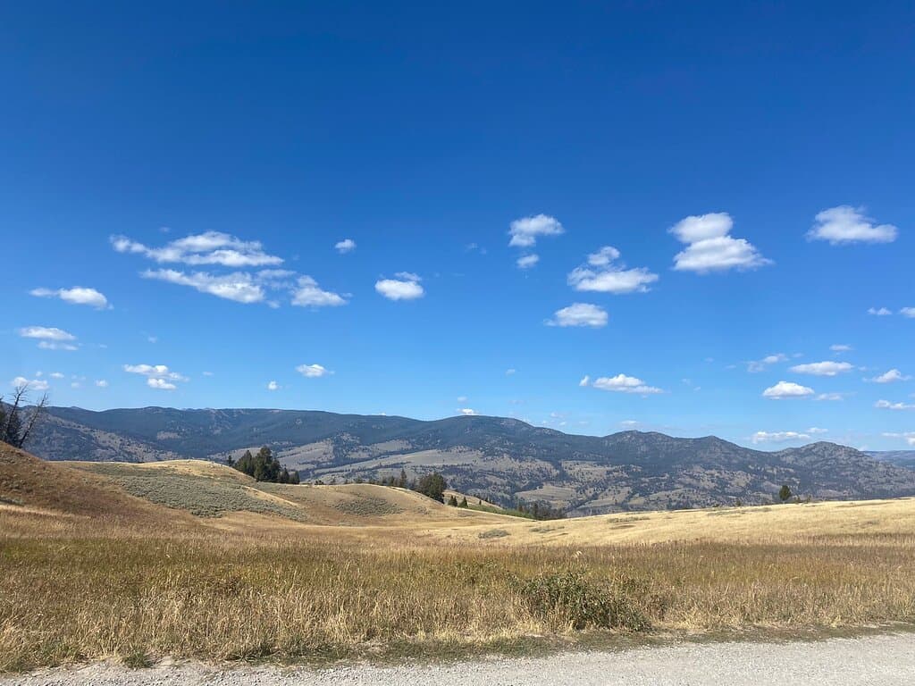 Blacktail Plateau Drive Yellowstone National Park