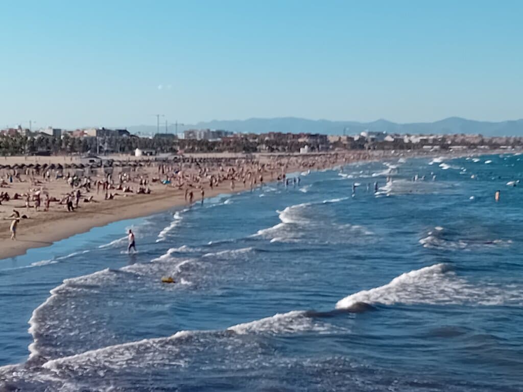 Las Arenas Beach
