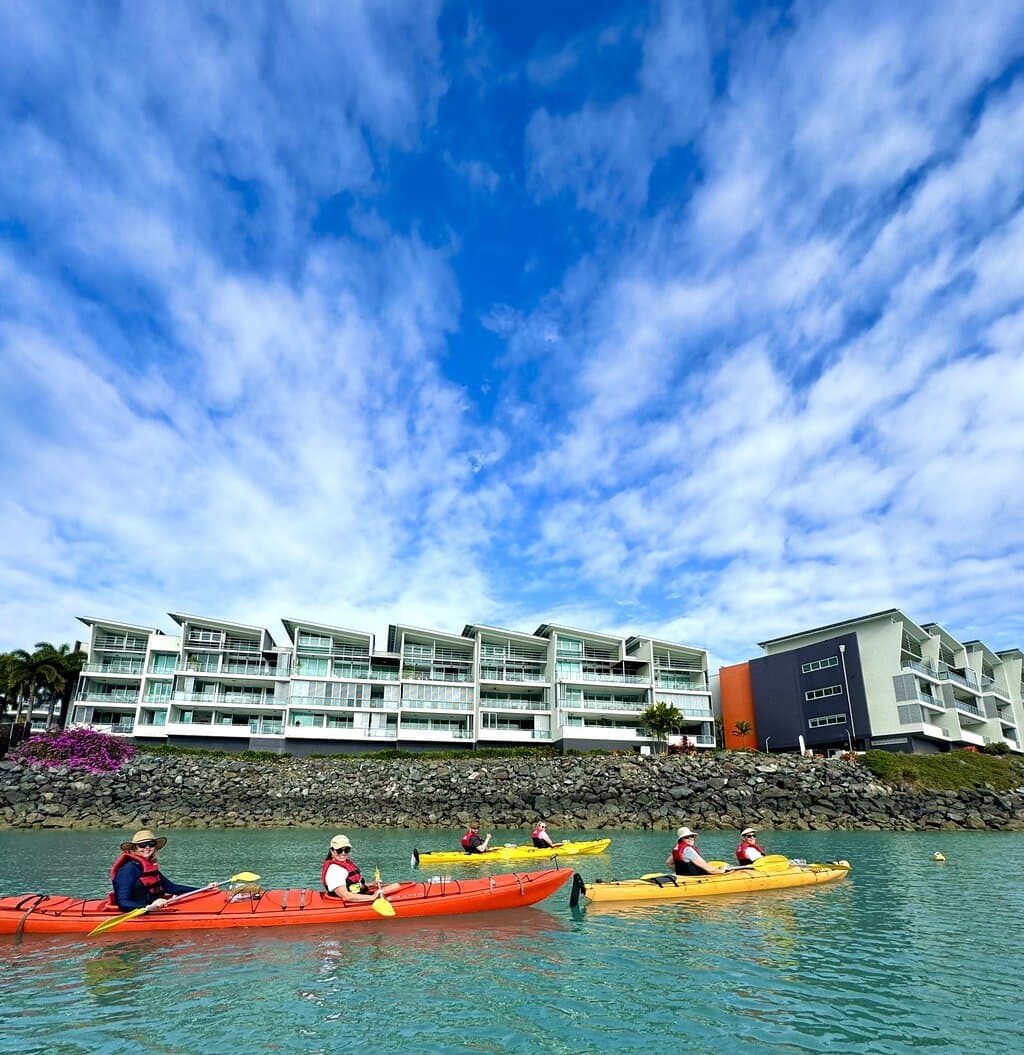 Fun in the sun Sup kayaking