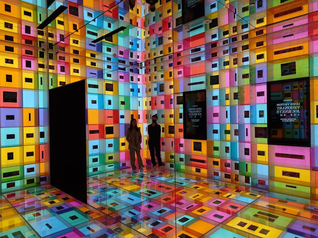 Immerse yourself in the Louis Vuitton: Visionary Journeys Exhibition