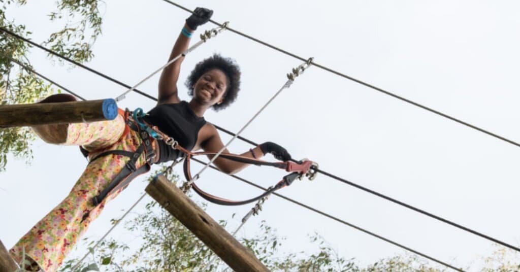 Acrobranch Melrose is your ultimate destination for outdoor adventure and family fun in the heart of the city! Nestled among beautiful trees, this park features a range of thrilling tree-top courses, from beginner-friendly to advanced challenges, ensuring excitement for all ages. Experience the adrenaline rush of ziplines, balance on swinging bridges, and conquer exciting obstacles. Ideal for birthday parties, team-building, or a day out with friends.