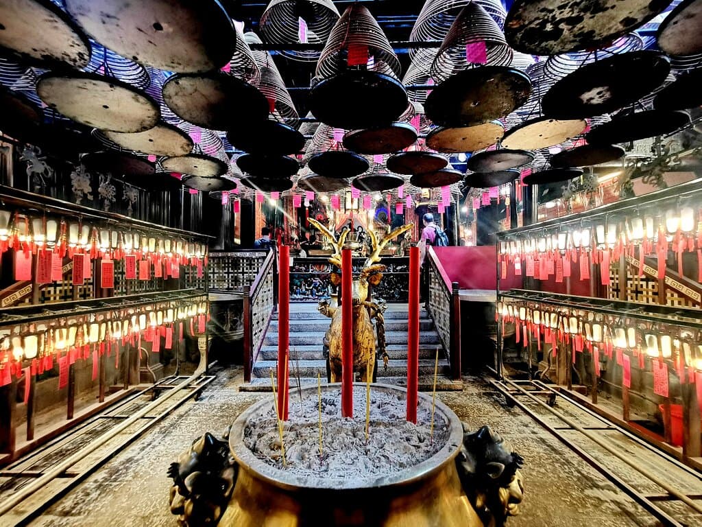 Visit the Man Mo Temple