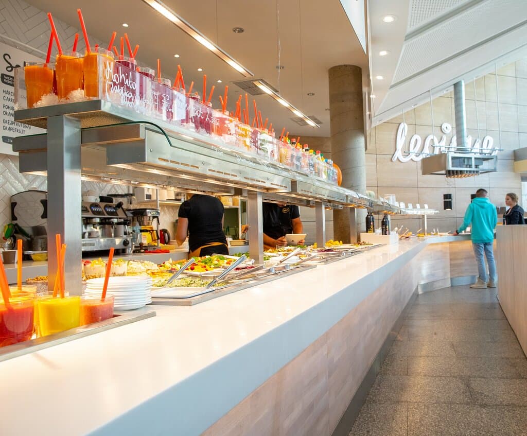 Our self-service style allows guests to explore a variety of options.