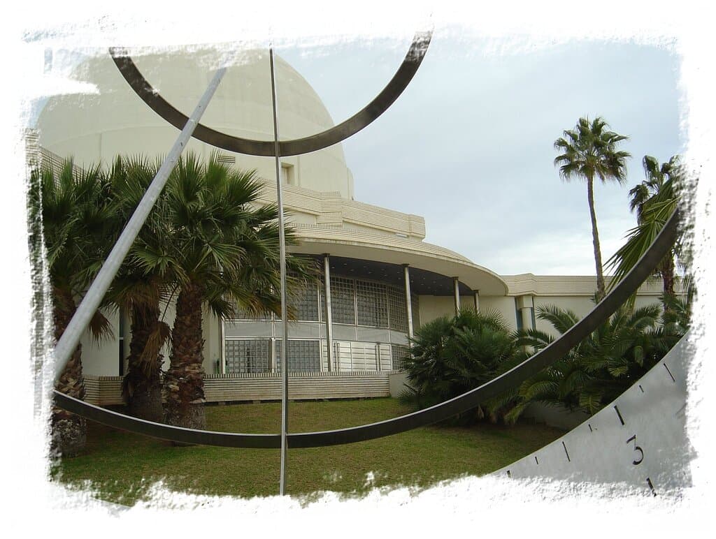 Planetari de Castelló, vista desde la esfera armilar