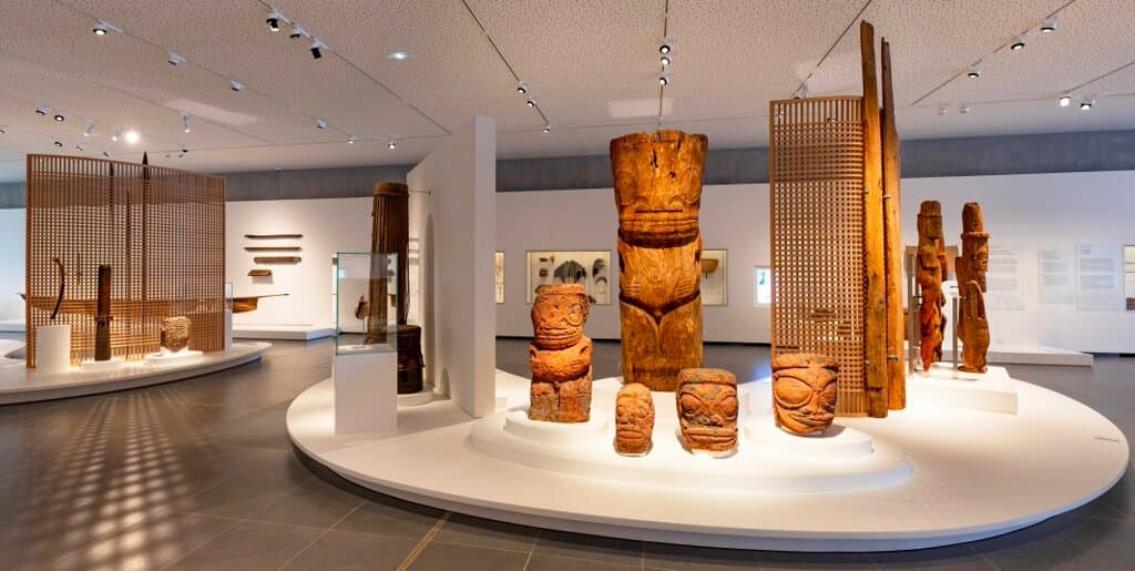 La salle d'exposition permanente 