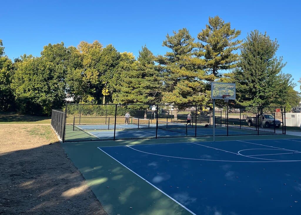 Slatterly Park - Rochester, Minnesota - Basketball and Pickleball Courts