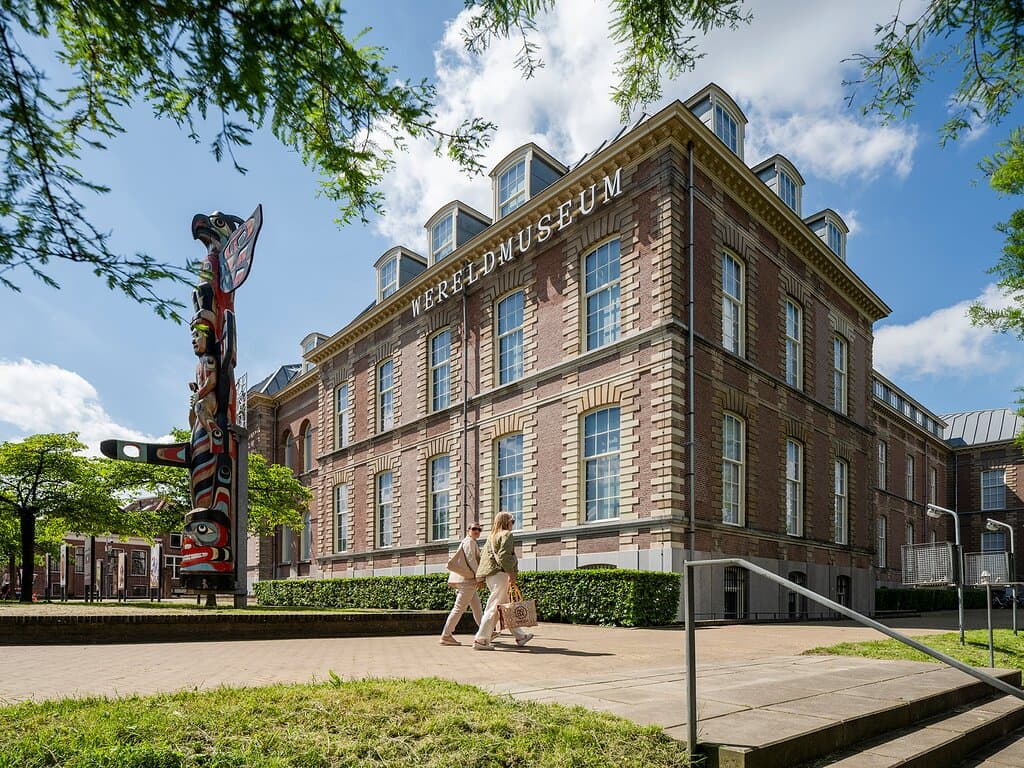 Wereldmuseum Leiden, gebouw buitenkant