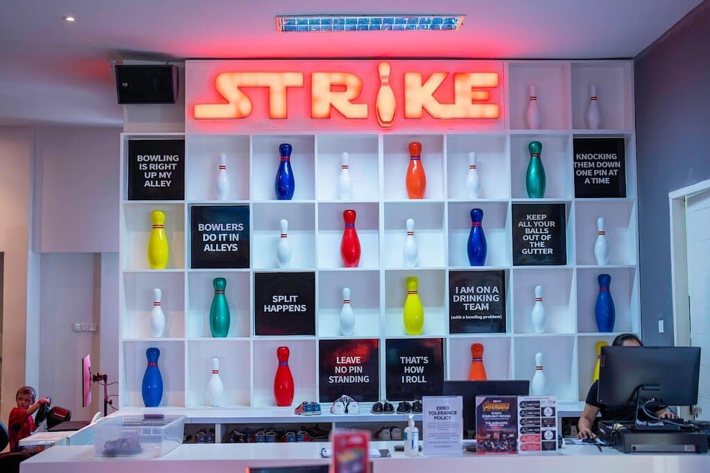 Strike Ten Pin Bowling located at FINNS Recreation Club.