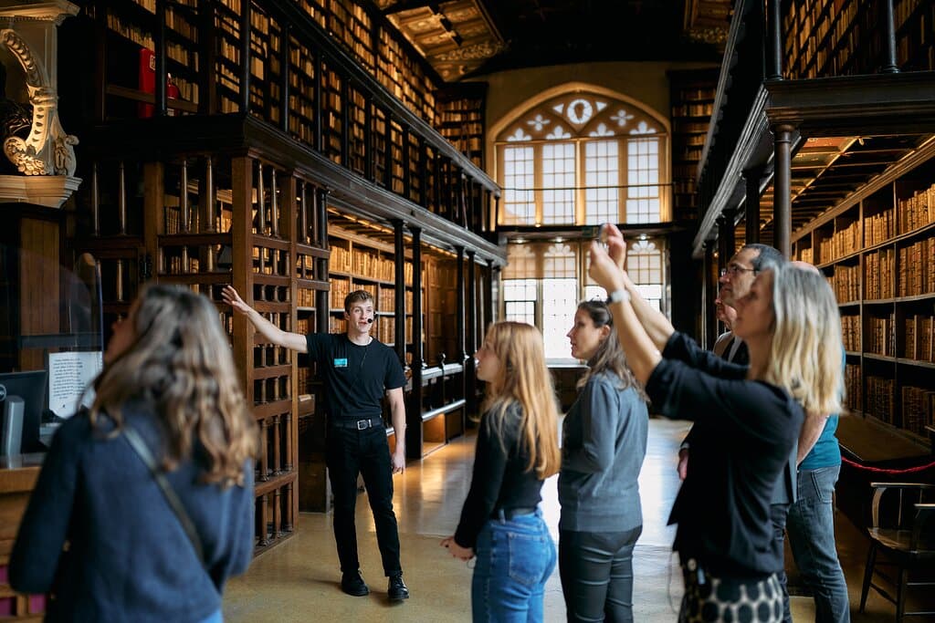 Guided tour of the medieval Duke Humfrey's Library