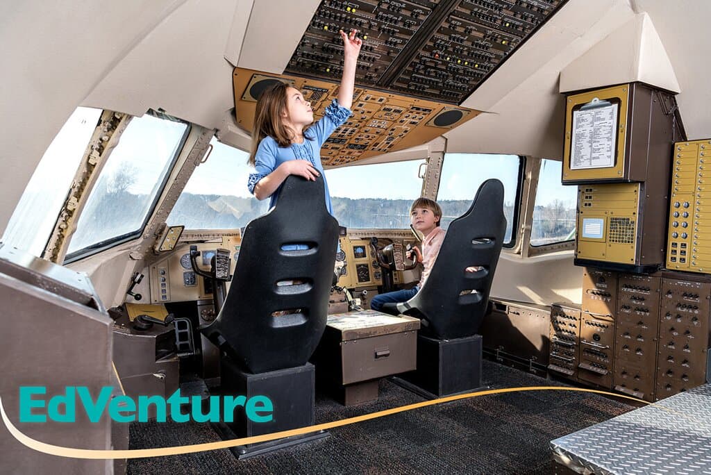 At EdVenture, curiosity is larger than life! Here, in this safe and engaging space, learners of all ages become inspired with hands-on interactivity.