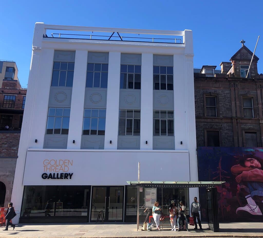 Golden Thread Gallery is now at 23-29 Queen Street, in Belfast city centre.