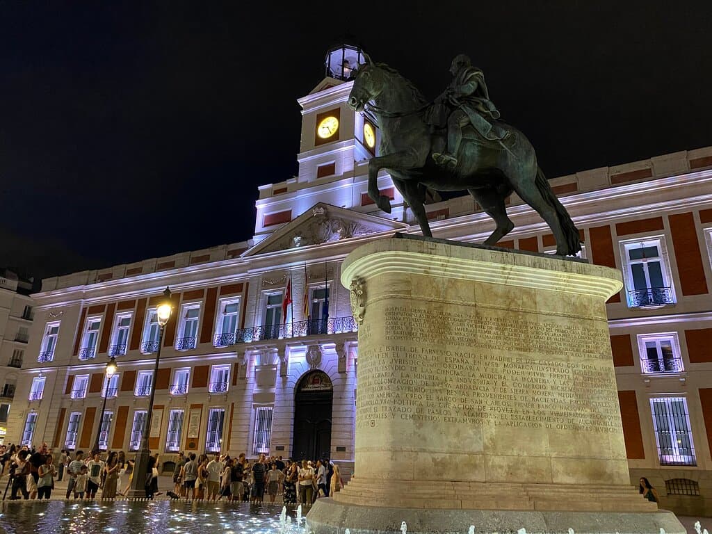 Estatua equestre de Carlos III