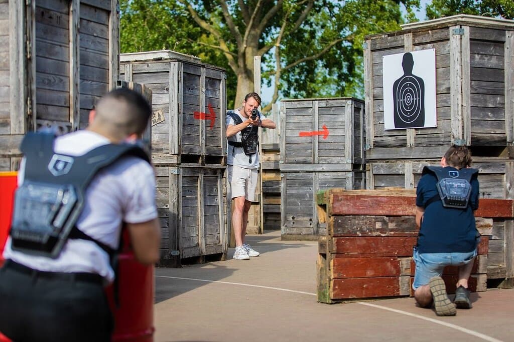 Lasergame in Amsterdam at UP Events