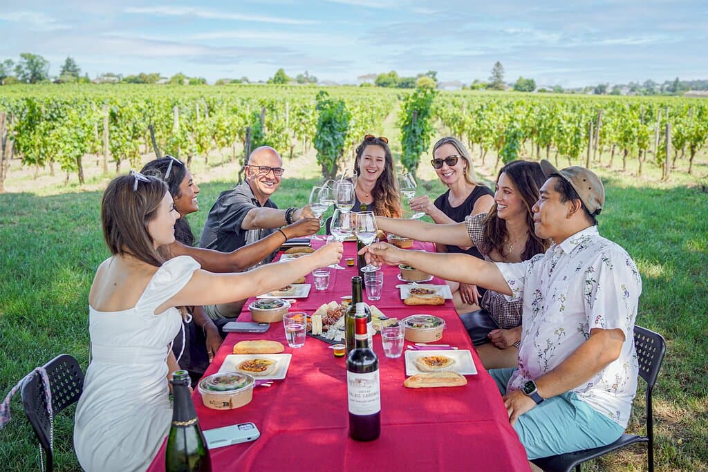 Lunch time at the chateau  🍷  (Available on all our full day tours)