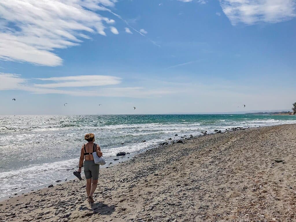 Na plaży Guadalmansa