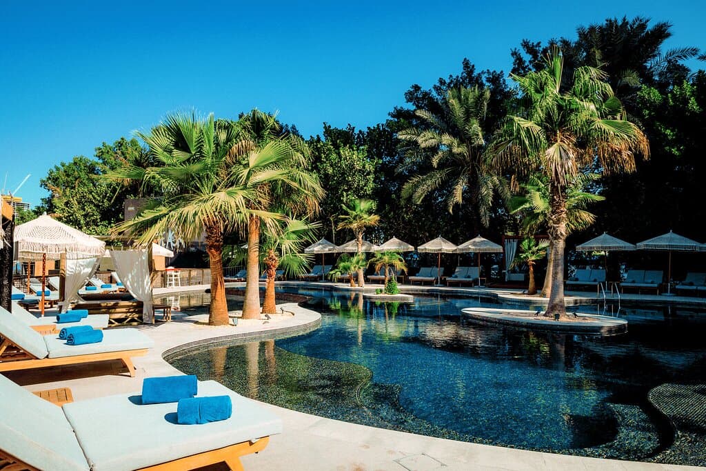 Barasti Pool and Beach Area