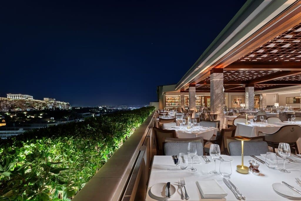 The GB Roof Garden Restaurant is ideal for a romantic rooftop meal, with our talented Executive Chef Asterios Koustoudis and his highly experienced team, the restaurant received one Toque d'Or award with Chef de Cuisine.