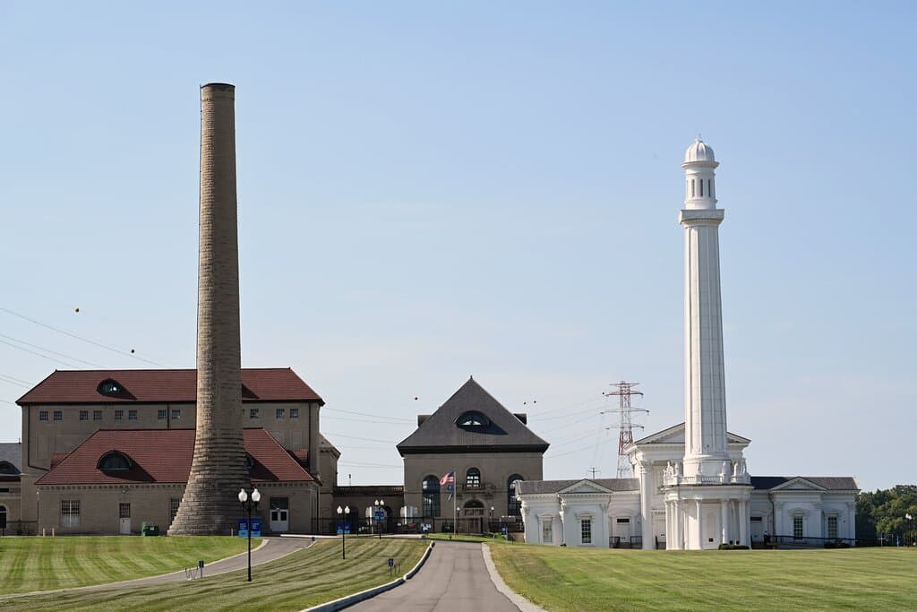 The Louisville Water Tower reopened in March 2024 after renovations to the facility.