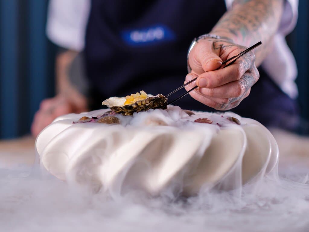 Chefs counter - snacks course