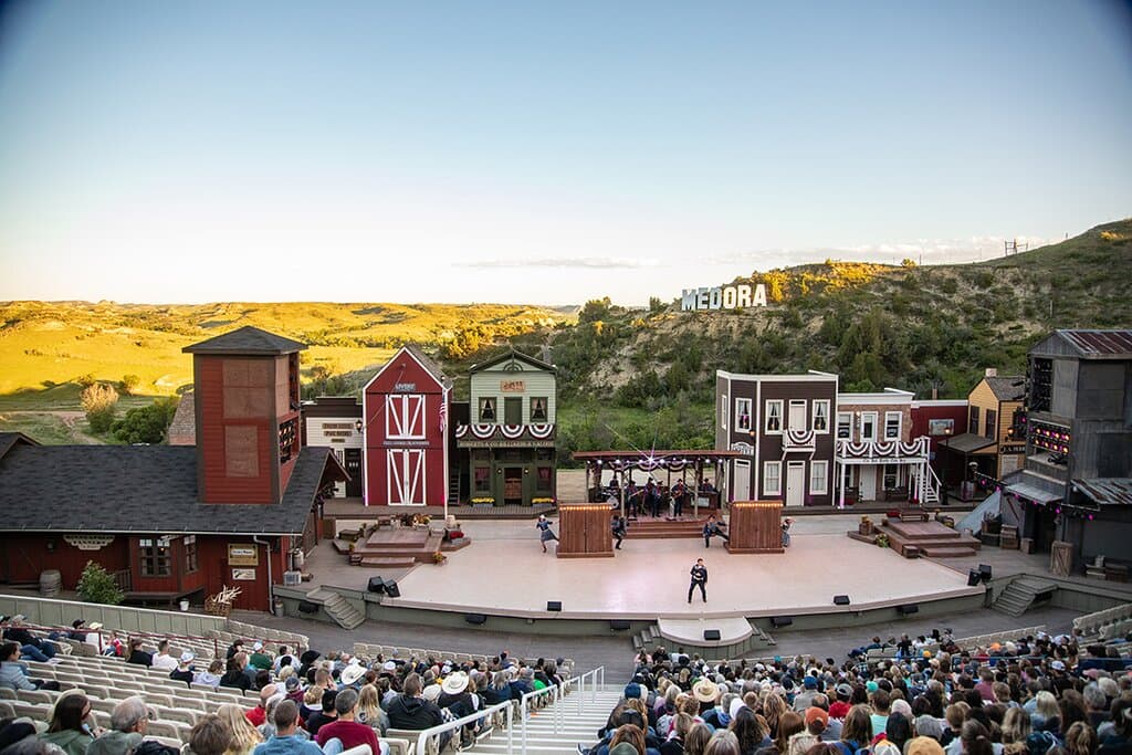 Burning Hills Amphitheater, Medora, ND