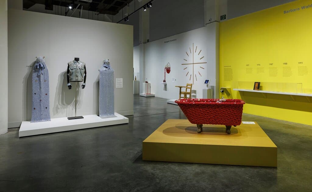 Beau McCall: Buttons On! - on view at the Museum of Craft and Design through September 14, 2025