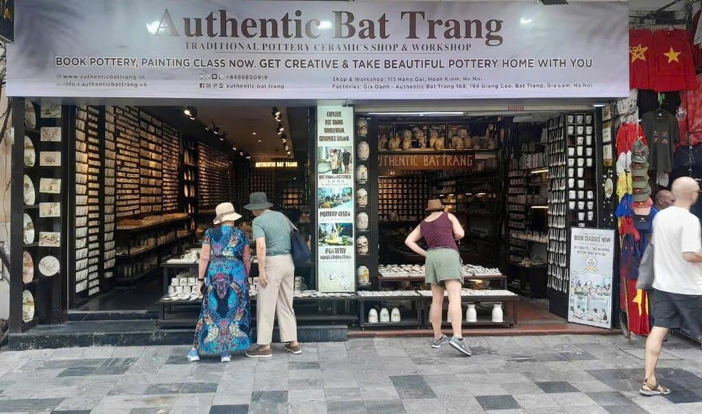 Authentic bat trang ceramics shop - Best shopping in Hanoi