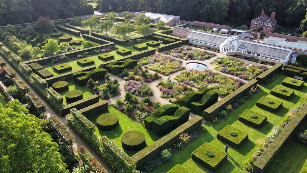 Scampston Walled Garden. 4.5 acre Piet Oudolf design set in 80 acres of Capability Brown Parkland