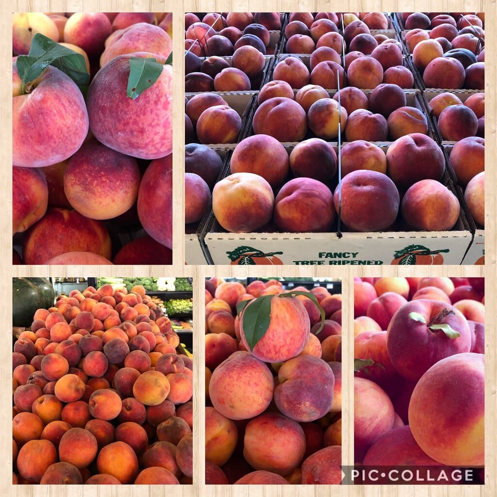 Local Peach Season is late June - Sept!