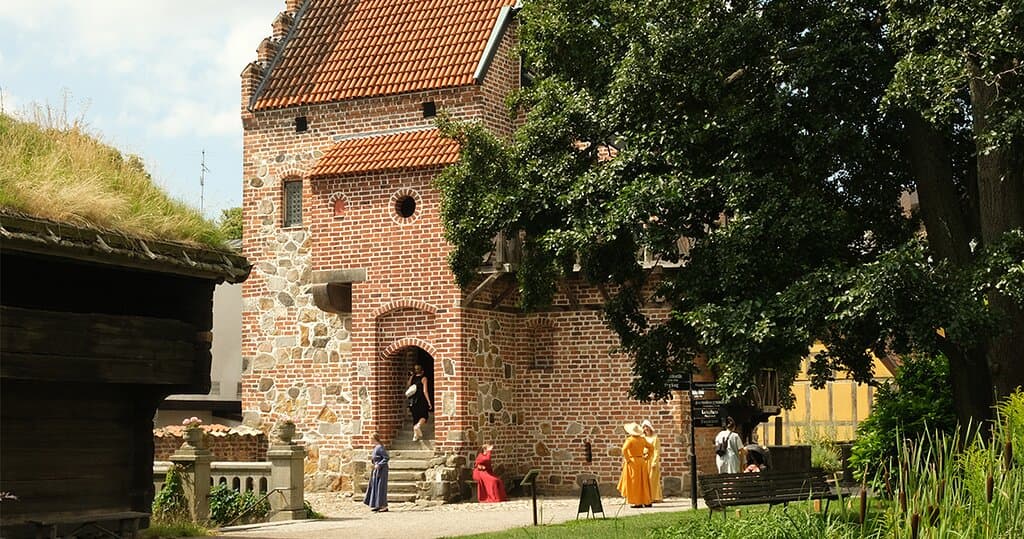 Dekanhuset i Kulturens friluftsmuseum. 