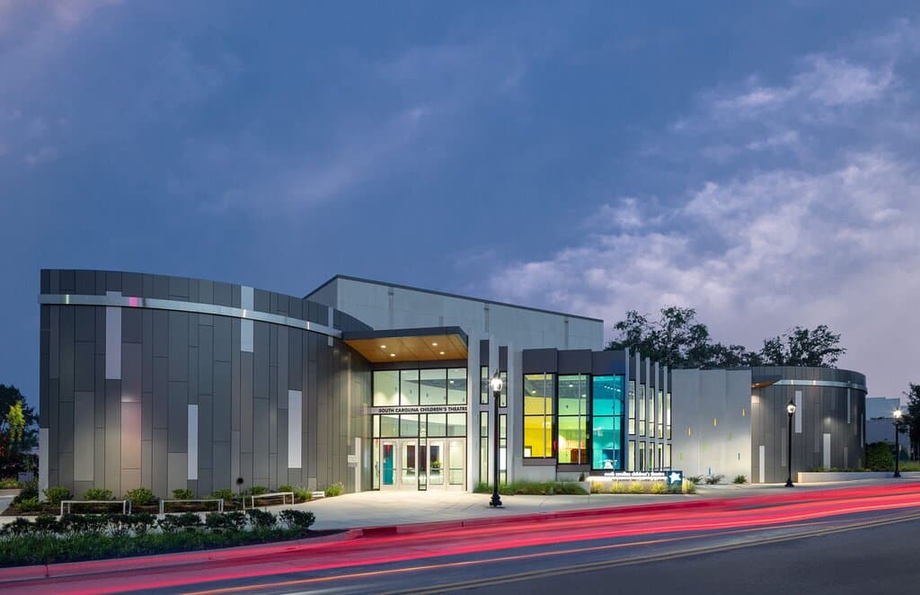 The South Carolina Children's Theatre was founded in 1987, and moved into their new building at 153 August Street in 2020. With live theatre productions, education classes and camps, and community events, SCCT has something for everyone! In 1996, we established our Theatre Outreach Partnerships (TOPs) programs, which includes education scholarships, free lobby shows for the community, theatre education residencies, free ticket programs for Title I schools, summer camps for medically fragile