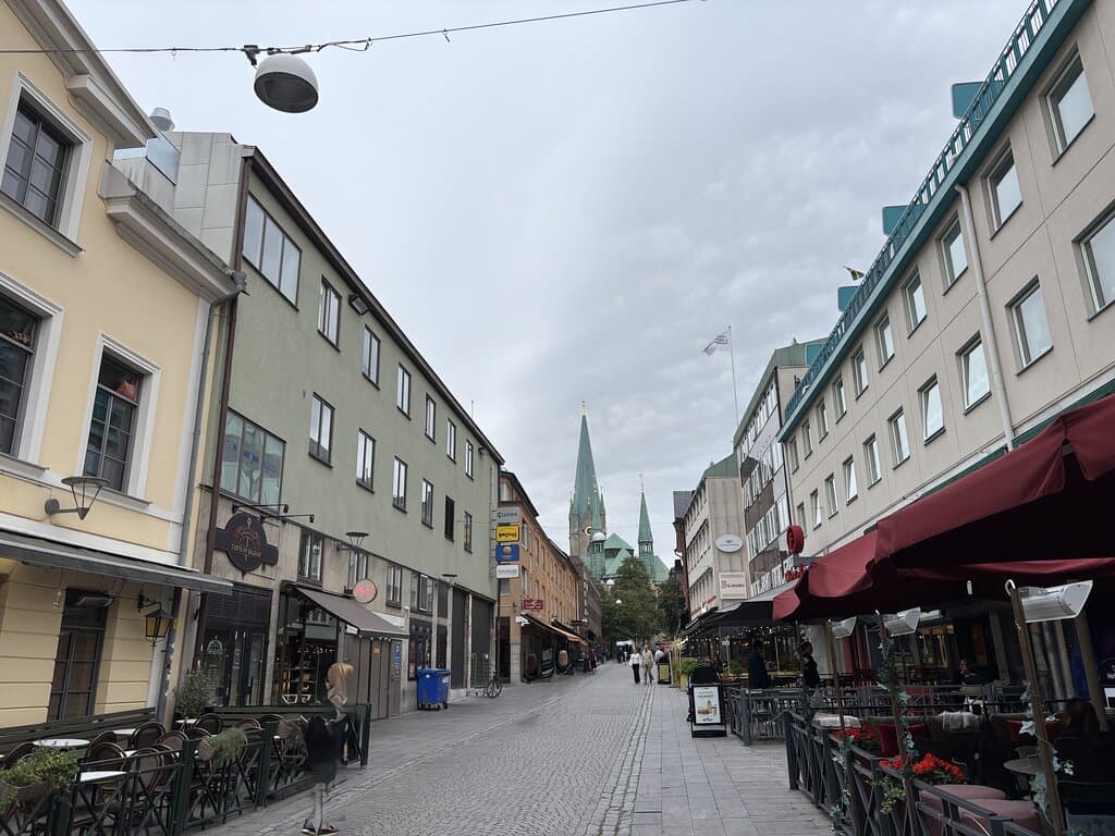 Ågatan i Linköping.