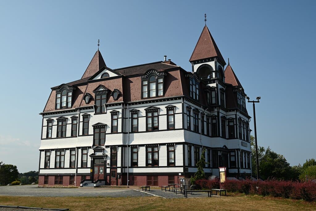 Interesting architecture and history of building